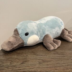 Bellzi: Plati The Platypus Blue And Brown 17" Weighted *READ*